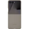 Kožna Kindsuit maska za Samsung Galaxy Z Flip7 Taupe EF-VF766PJEGWW