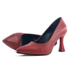 Mona Shoes Ženske cipele, Kožne, Bordo