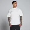 MP Mens Lift Graphic Washed Oversized Cotton T-Shirt - Vintage White - XXXL
