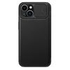 NILLKIN Maska za iPhone 14 Plus 6.7 Qin Pro (plain leather) crna