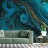 Tapeta smaragdna abstrakcija - 245x270