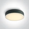 PLAFONJERA LED/20W/3000K/1300lm/230V IP65 ANTRACIT CCT