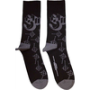 Ghost Nogavice Symbol Pattern Black 36-40