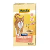MultiFit priboljšek za mačke Snack-Cream puran in mačja trava 7x15 g