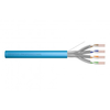 CAT 6A U-FTP installation cable, 500 MHz Dca (LSZH-1), AWG 23/1, 500 m drum, sx, blue
