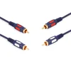 Kabel 2x RCA (činč) vtič - 2x RCA vtič (činč) vitalco 1,0 m