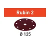 shumee SLIPRIDOR RUBIN2 STF D125/8 P80 RU2/50 - FE 499095