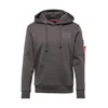 ALPHA INDUSTRIES Majica, siva