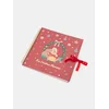 Sinsay - Foto album sa božićnim motivom i nalepnicama Winnie the Pooh - maroon