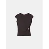 Dilvin Bluza temno rjava