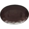 COSTA NOVA ovalni krožnik Stacked Organic Port 45 cm, vijoličen