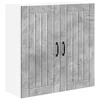 Vidaxl Omarica na steni LUCCA Betonsko siva 80 x 31 x 80 cm