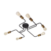 LED plafonski luster TUBE 6xE27/15W/230V