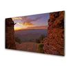 tulup.si Slika na steklu Oblaki sky landscape rock 125x50 cm 4 obešalnika