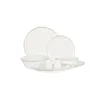 Madame Coco Porcelanski set za ručavanje za 6 osoba Edmon, 30 delova, Beli