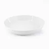 DUKA Čudovit globok porcelanast krožnik 24 cm bel NORD