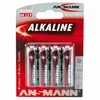 Baterije 1x4 Ansmann Alkaline Mignon AA red-line