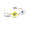 ROLINE Thunderbolt 4 Cable 40Gbit/s 100W C-C M/M passive crna 0.80 m