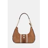 Torbica iz semiša Guess ERENIA rjava barva, HWSB78 38180