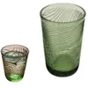 shumee KOZAREC ZA VODO, PIJAČE, SOK 300 ml, VZOREC LESENIH REZIN, ARBRE ZELENA