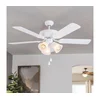 Eglo 35076 - Plafonski ventilator LAS PALMAS 3xE27/40W/230V braon