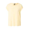 VERO MODA Majica VMAVA pastelno rumena