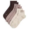 PUMA Unisex Quarter Socks (3-Pack), Clothing, Beige Combo, 43-46