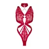 Hunkemöller Bodi Colette temno roza