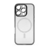 Futrola Magsafe Color za Iphone 16 Pro, Siva