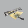 Revestech Kanalica za tuš i terase sa rešetkom za keramiku i preinstaliranom Dry 40 hidroizolacijom Linear Basic Duo 90, 25x25 cm