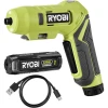 RYOBI Kompaktni aku okretni odvijač USB Lithium 4V (2/0 Ah) RSDP4-120G