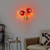 Opviq Zidna lampa Benek-15-14421, 35x25x72cm, IP20, Zlatna boje