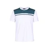 Sergio Tacchini Majica Riflesso smaragd / bela