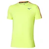 Moška majica Mizuno Tennis Short Sleeve Tee Lime Pulp M
