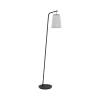 Eglo 43987 - Podna lampa ALSAGER 1xE27/40W/230V siva