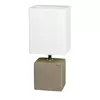 Rabalux Orlando keramička stona lampa E14 40W braon