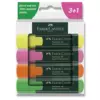 Faber-Castell Označevalnik Textliner 48 - komplet 4 barv