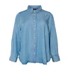 Zizzi Bluza JTHilde svetlo modra