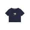 Guess Majica J6GI10 K6YW4 Mornarsko modra Relaxed Fit
