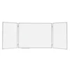 2x3 BELA magnetna TABLA 100x200cm – KRILNA z dvema polovicama TRS1020