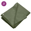 Cerada 260 g/m2 6 x 10 m zelena HDPE