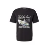 JACK & JONES Majica JJTRACK SKULL svetlo modra / svetlo zelena / črna / bela