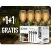 Komplet od 4 solarne LED svetiljke 4xLED/3,6V 1xAAA IP44 100 mAh