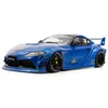 1:18 TOYOTA GR SUPRA LIBERTY WALK BODY KIT MODRA KOVINSKA - SOLIDO