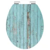 WC deska Schütte BLUE WOOD MDF HG, Soft Close