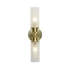 Searchlight 29982SB - Zidno svetlo IMPERIAL 2xG9/33W/230V mesing