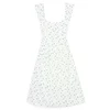 Cropp - Midi haljina s dezenom - white