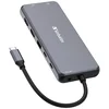 Verbatim VERBATIM ADAPTER HUB USB-C ZA MACBOOK AIR PRO 2XHDMI VGA 5XUSB-A ETHERNET