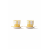Skodelica za espresso Pols Potten Espresso Digi 2-pack