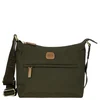 Brics torba preko ramena X-collection S ocean olive